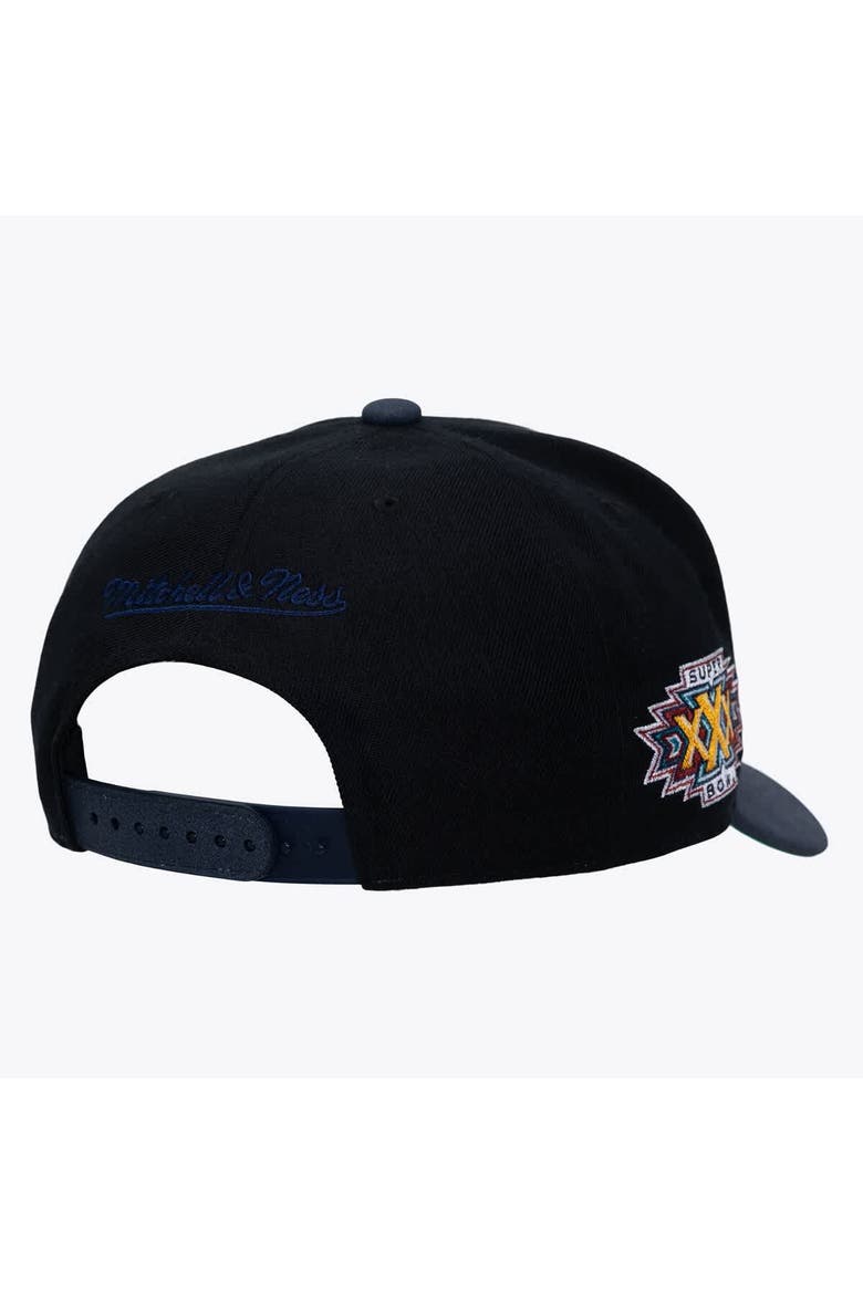 Men's Mitchell & Ness  Black Dallas Cowboys Super Bowl XXX Champions Lux Pro Snapback, Alternate, color, Black