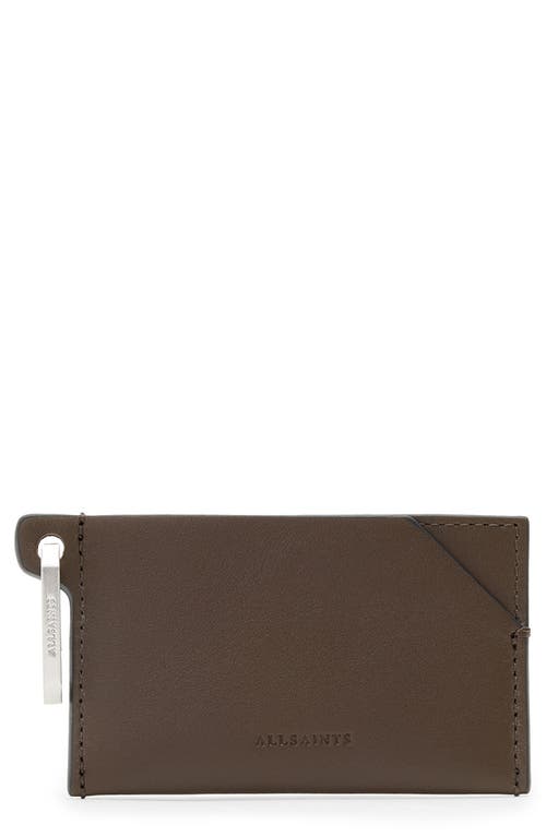 Allsaints Hex Leather Cardholder