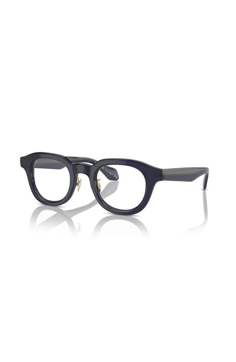 Giorgio Armani 45mm Phantos optical glasses, Main, color, Blue
