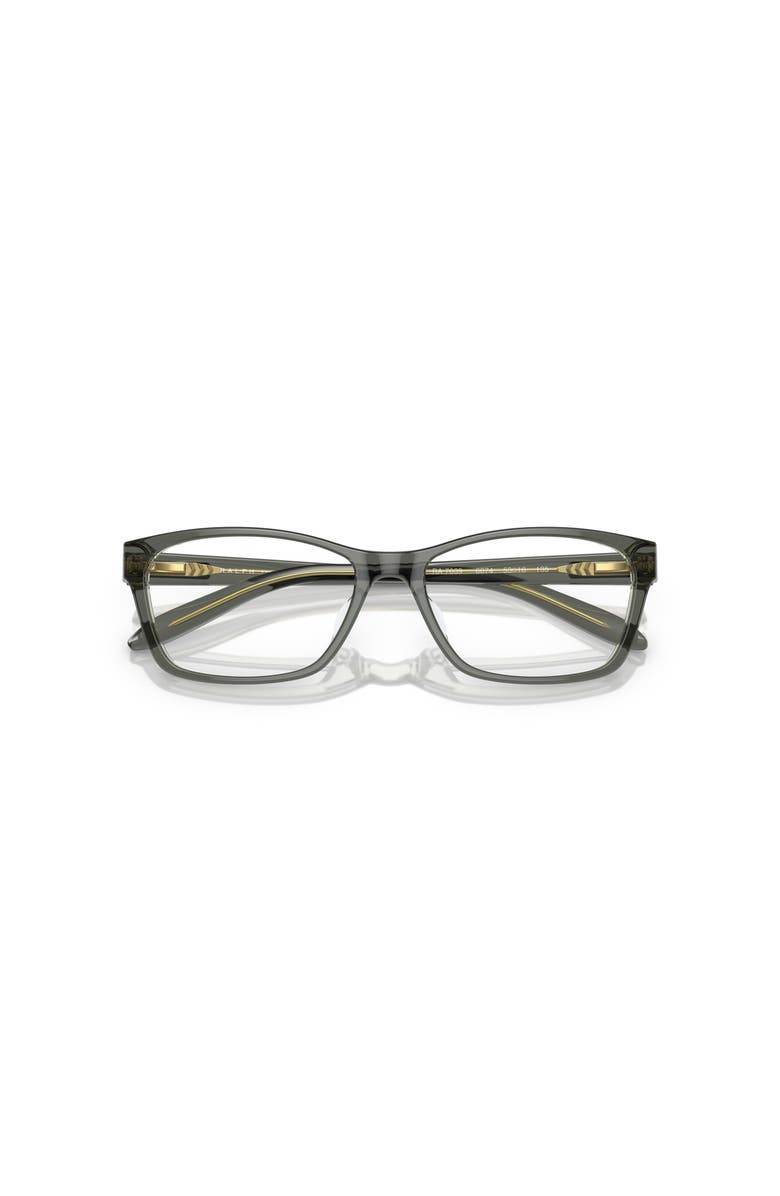 RALPH 51mm Square optical glasses, Alternate, color, Green