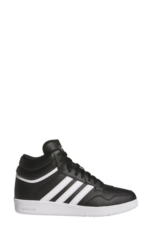Adidas Originals Adidas Hoops 4.0 Mid Sportswear Basketball Sneaker In Black/white/black
