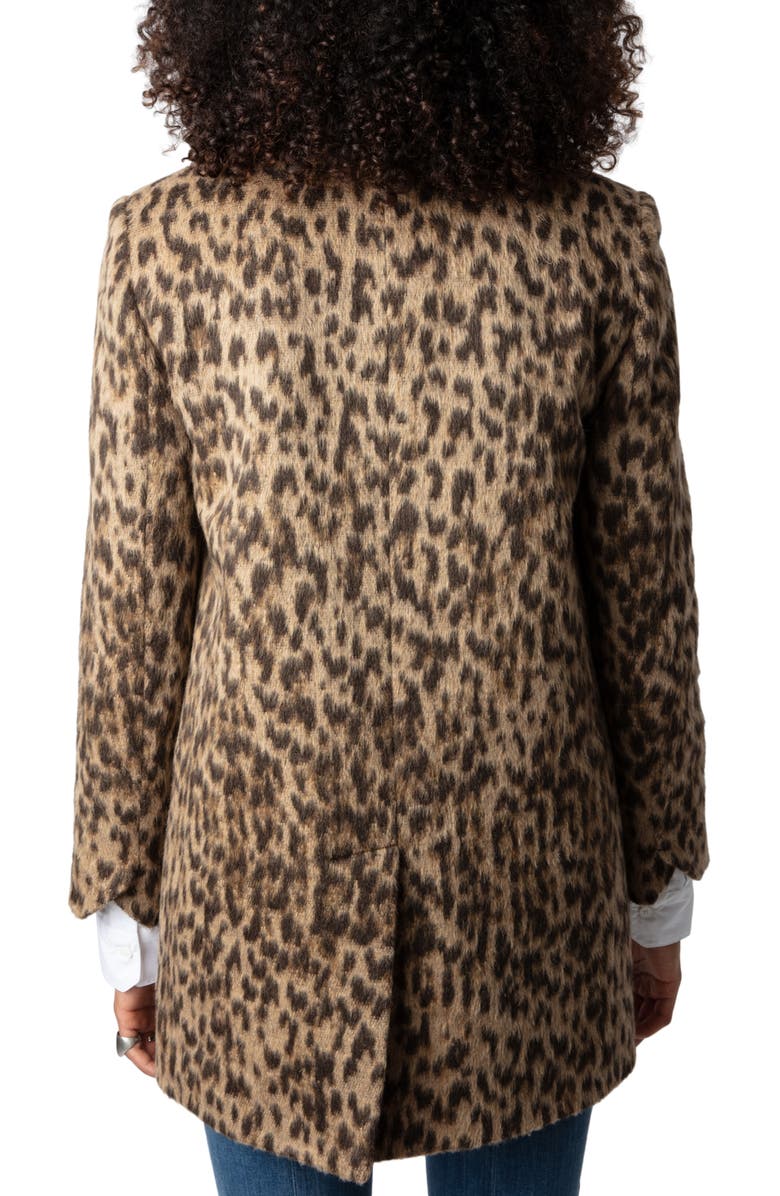 Zadig & Voltaire Violet Wild Blazer, Alternate, color, 