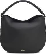 HUGO Lenah Leather Shoulder Bag