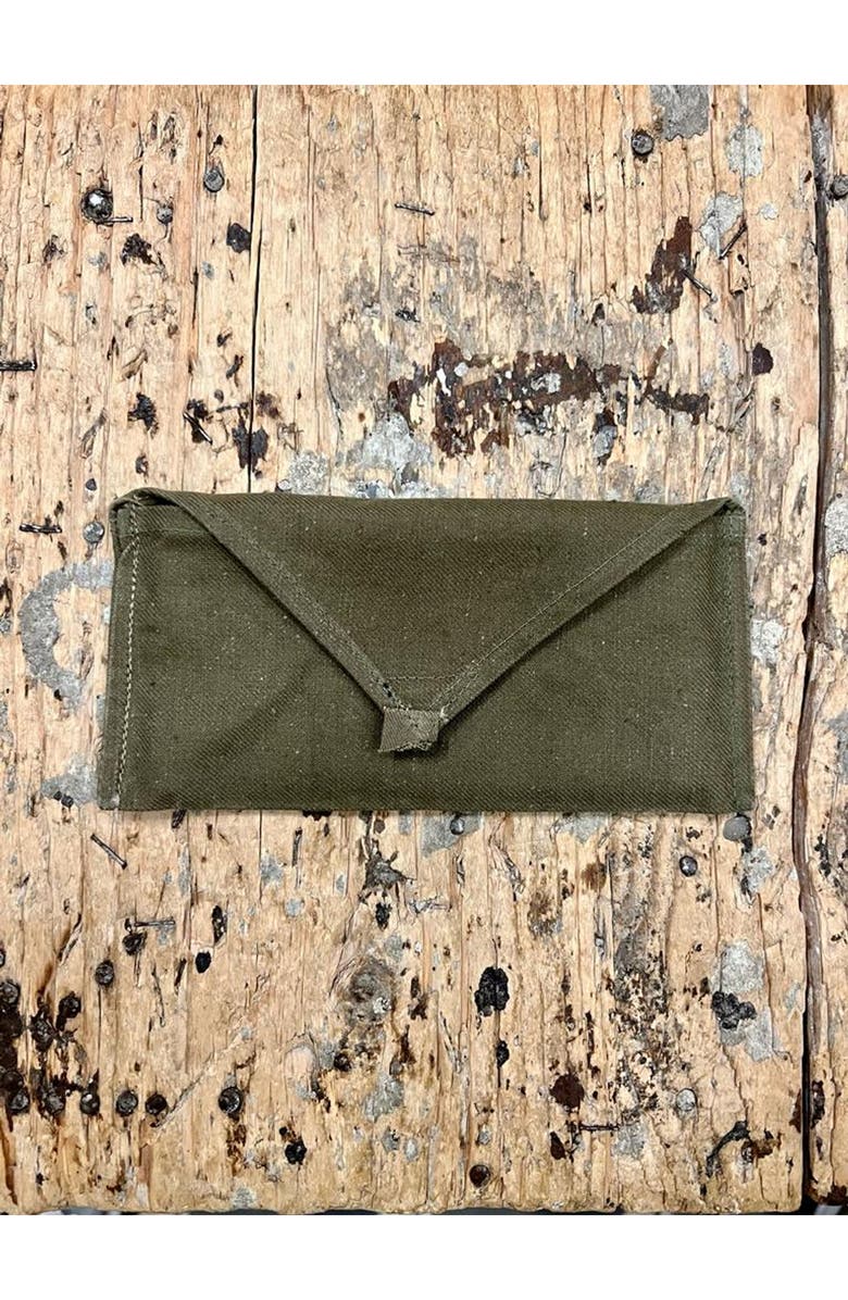Fortela Cotton Canvas Wallet, Alternate, color, Green