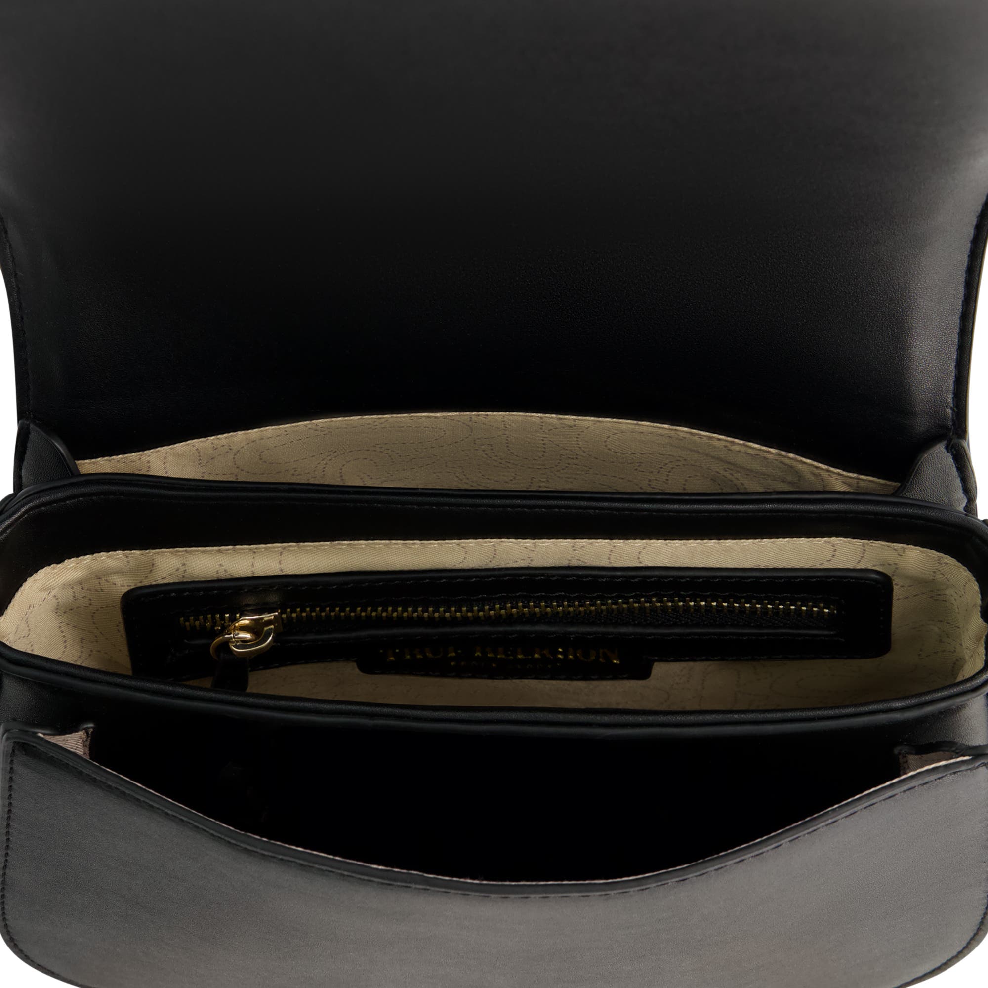 True Religion Classic Messenger Bag, Alternate, color, Black