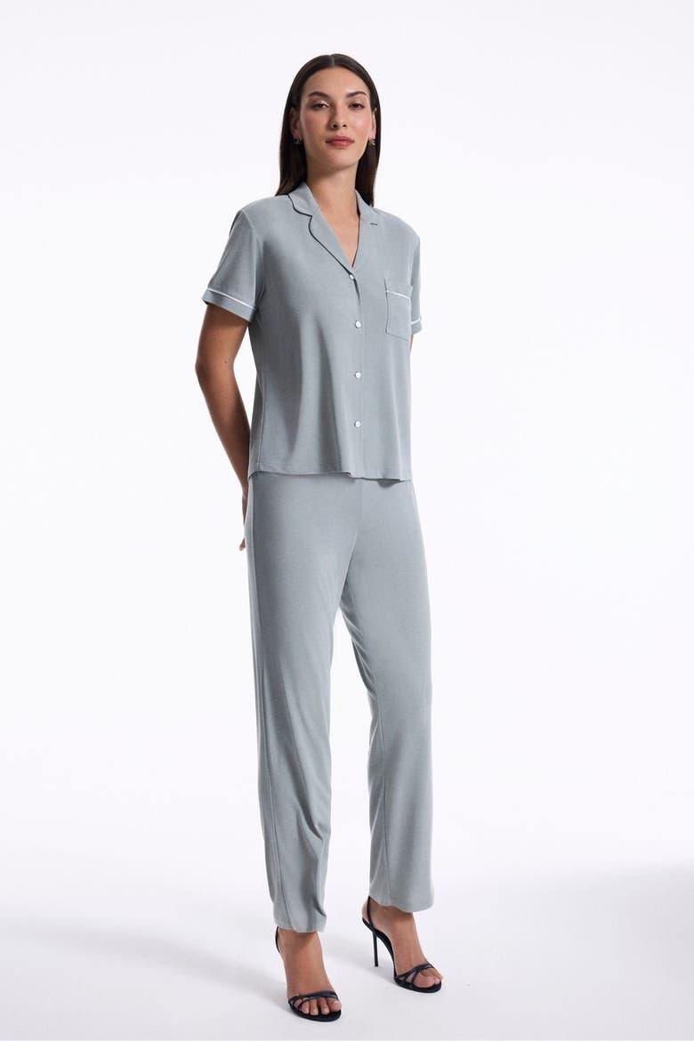 Capri Extra Soft Pyjama Set, Alternate, color, Mint
