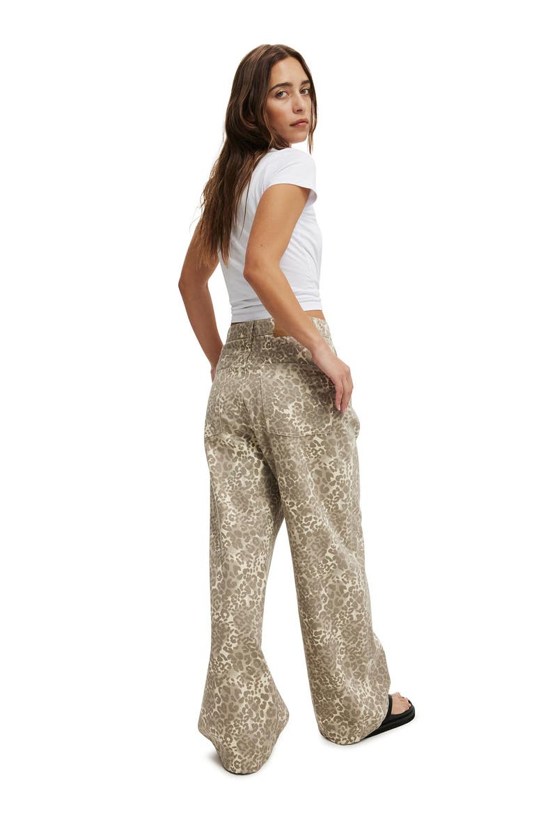 Women's Low Super Baggy Jean, Alternate, color, Rory Leopard