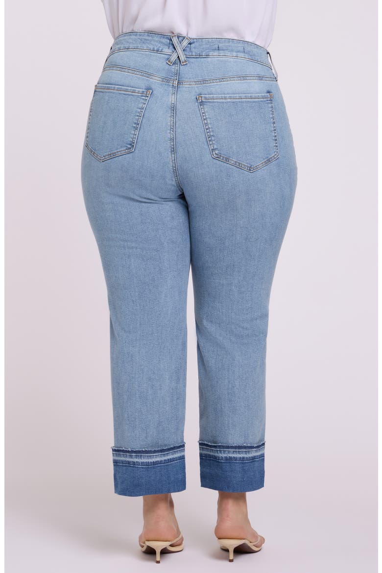 Bailey High Waist Release Hem Cuff Ankle Jeans, Alternate, color, MIST SPRINGS