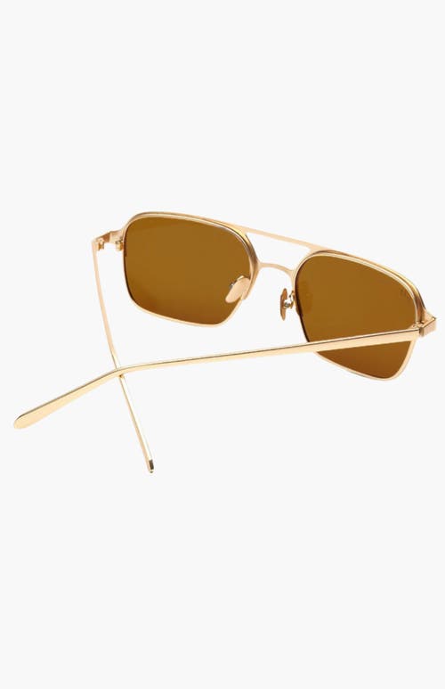 Indy Jimmy Aviator Polarized Sunglasses In Silver