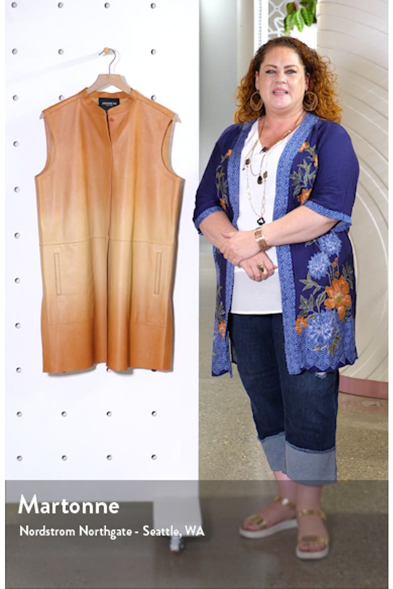 Malva Ombré Leather Vest video
