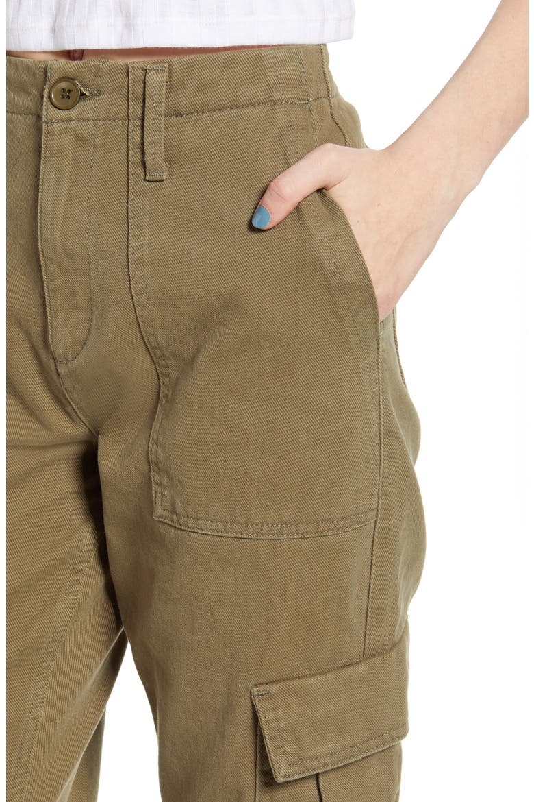 Authentic Twill Cargo Pants, Alternate, color, OLIVE