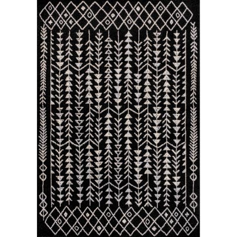 Ziri Moroccan Geometric Area Rug