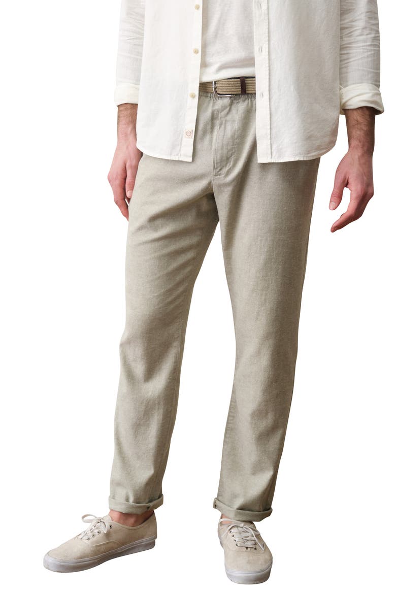 Saturday Slim Straight Leg Chinos, Main, color, OLIVE