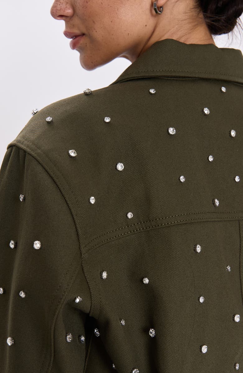 Pistola Cosette Embellished Utility Jacket, Alternate, color, Sycamore