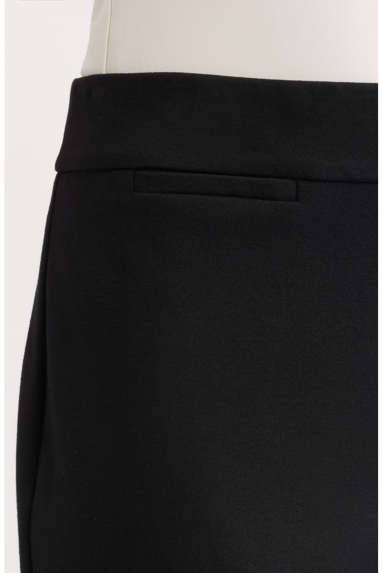 Welt Pocket Wide Leg Pants, Alternate, color, ANNE BLACK