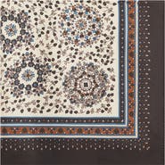 GERARD DAREL Sabine Square Silk Floral Print Scarf
