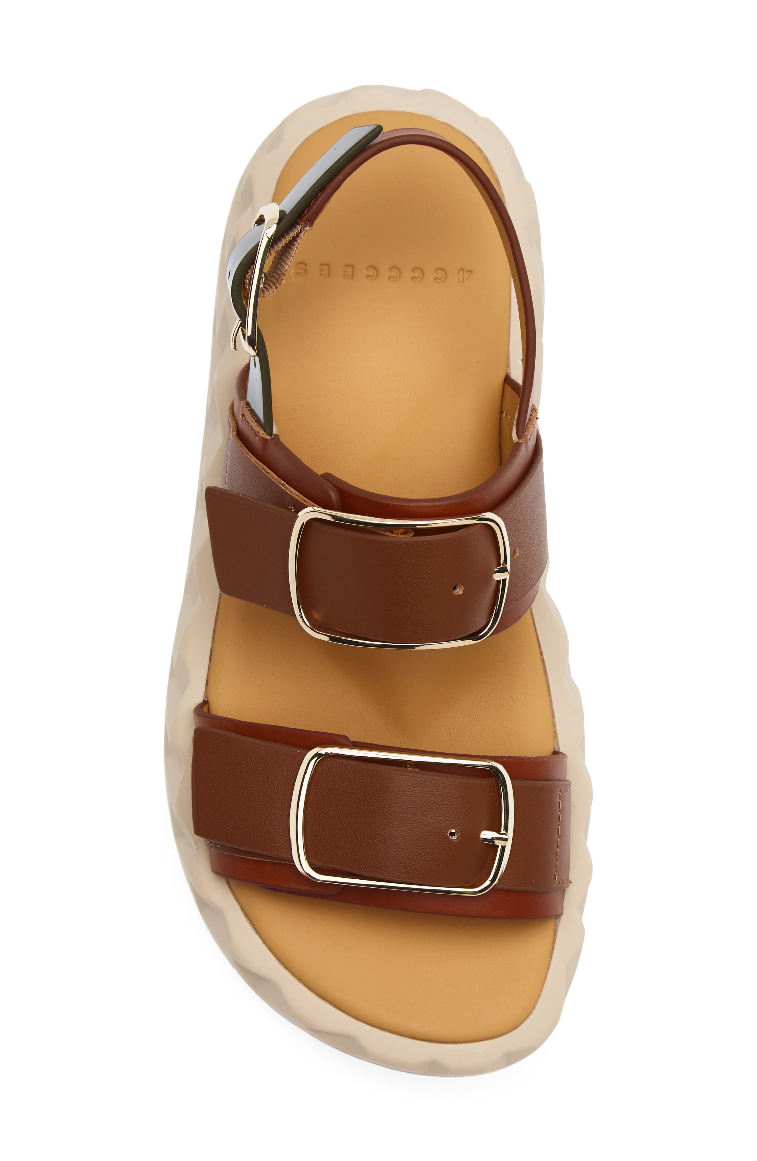 4CCCCEES Jabara Slingback Platform Sandal, Alternate, color, Brown