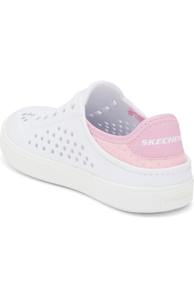 SKECHERS Kids' Breezy Steps Sneaker, Alternate, color, White/ Pink
