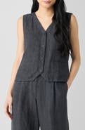 Eileen Fisher Organic Linen Vest