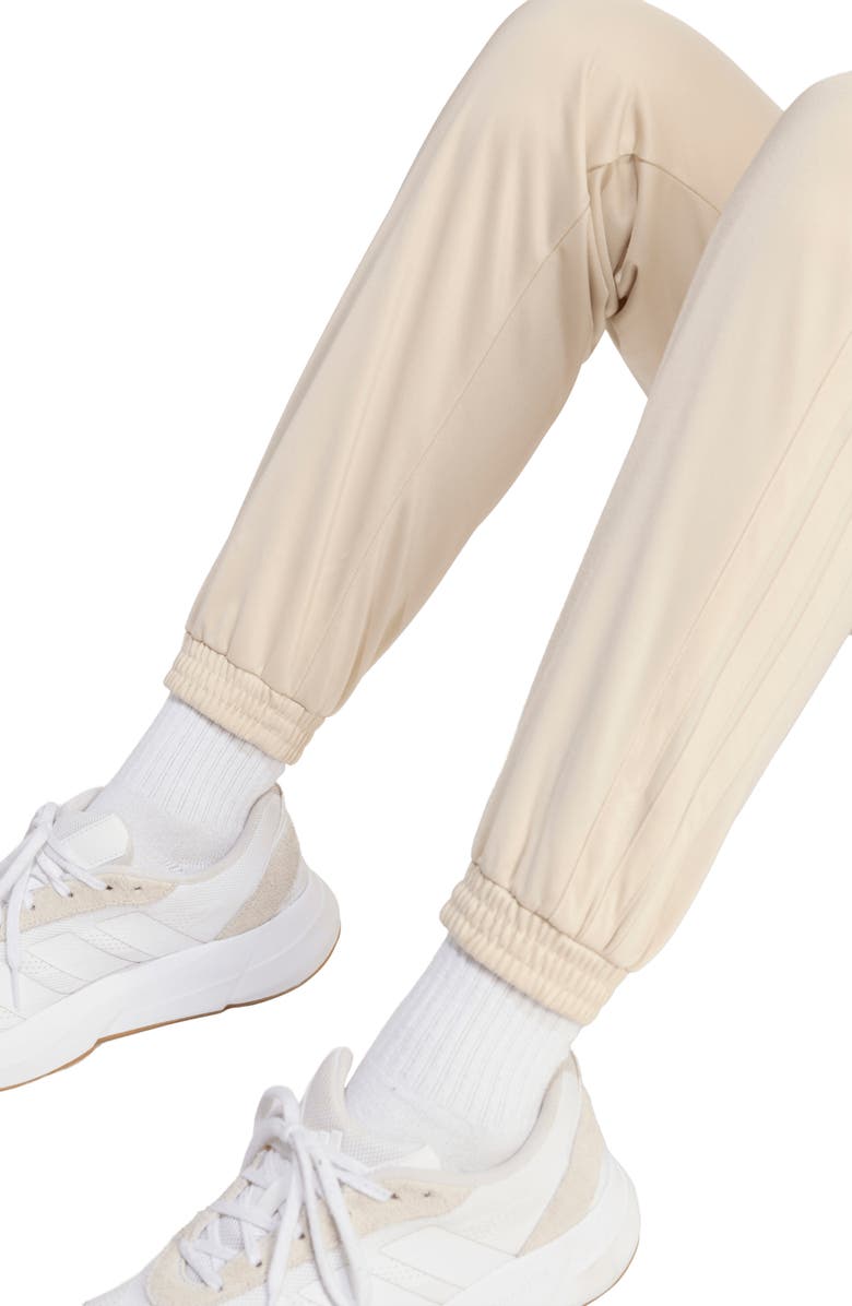 adidas Dayready 3-Stripes Track Pants, Alternate, color, Crystal Linen