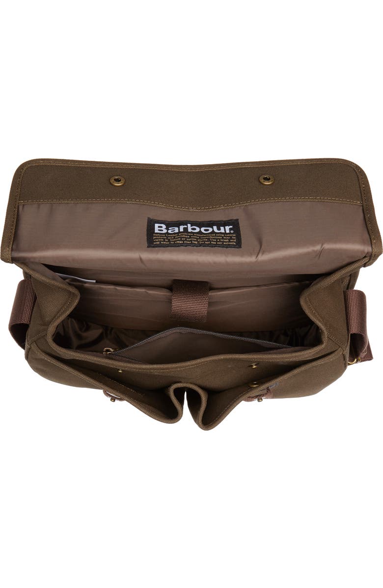 Barbour Tarras Canvas Messenger Bag, Alternate, color,