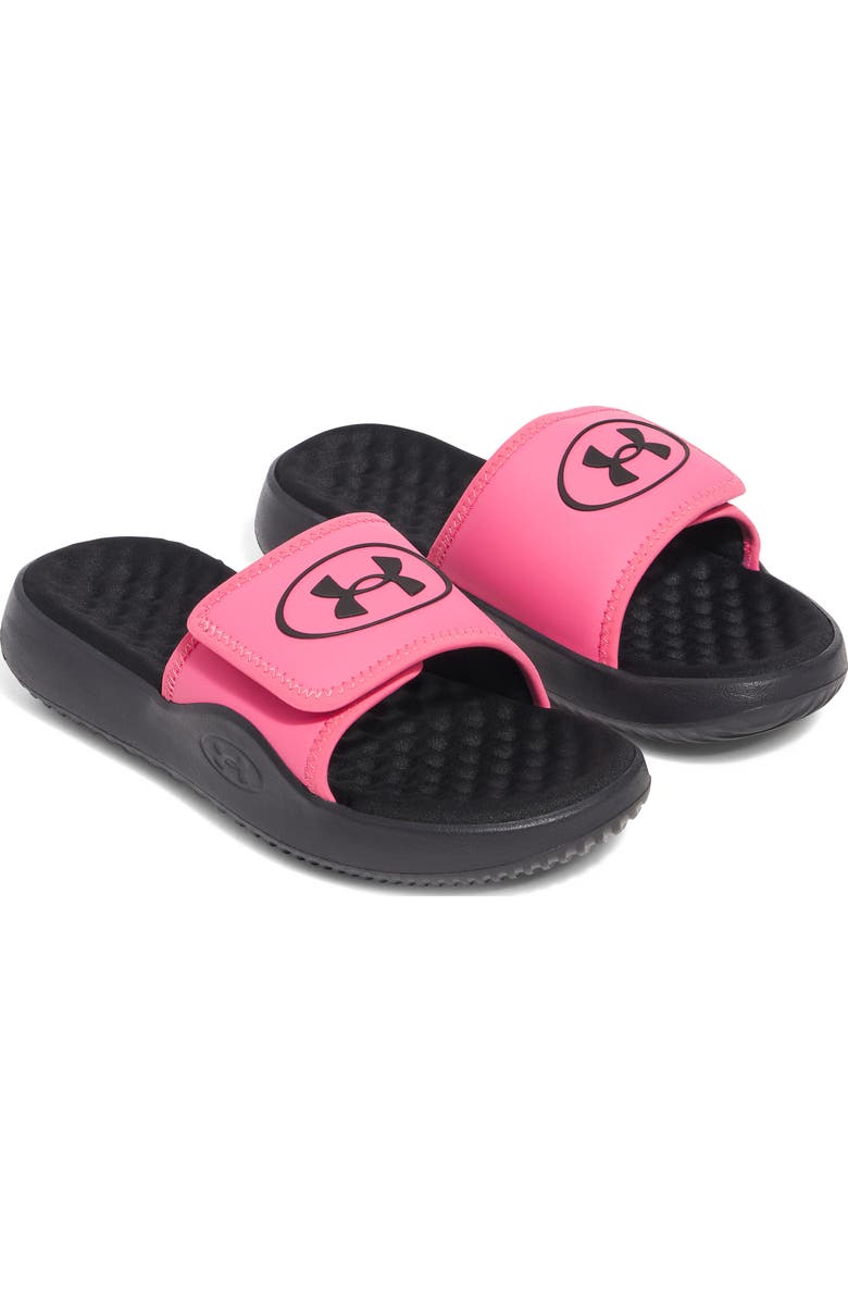 Under Armour Kids' Ignite Pro 8 Slide Sandal, Main, color, Black