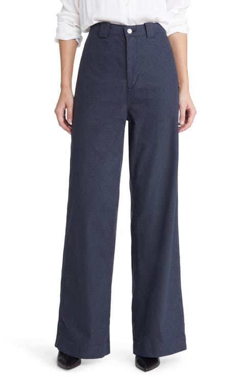Deven Tailored High Waist Wide Leg Pants