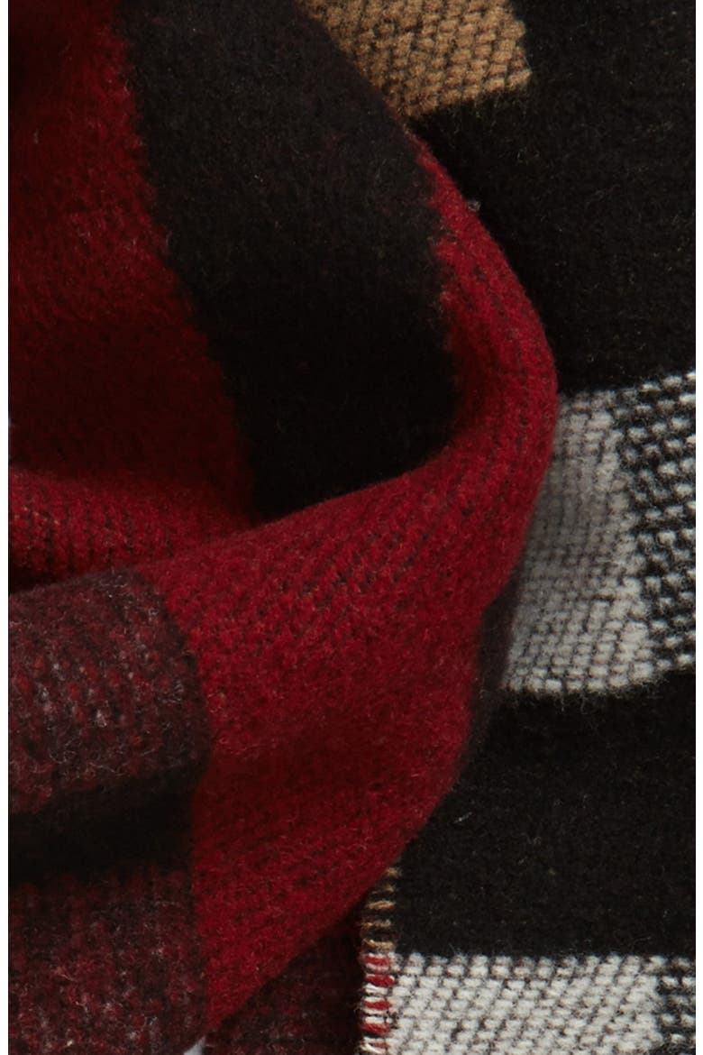 Mega Wool & Cashmere Blanket Scarf, Alternate, color, HOUSE CHECK