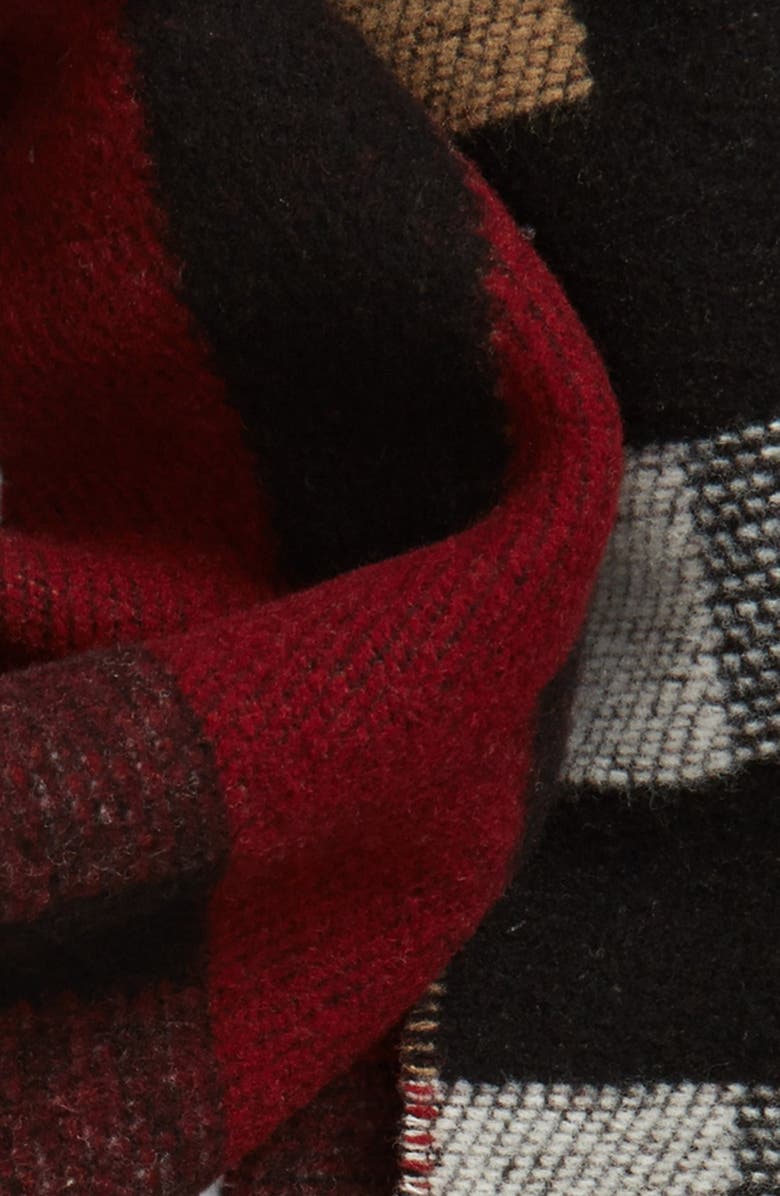 Burberry Mega Wool & Cashmere Blanket Scarf, Alternate, color, 