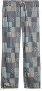 Double RL Patchwork Trompe l'Oeil Jersey Joggers