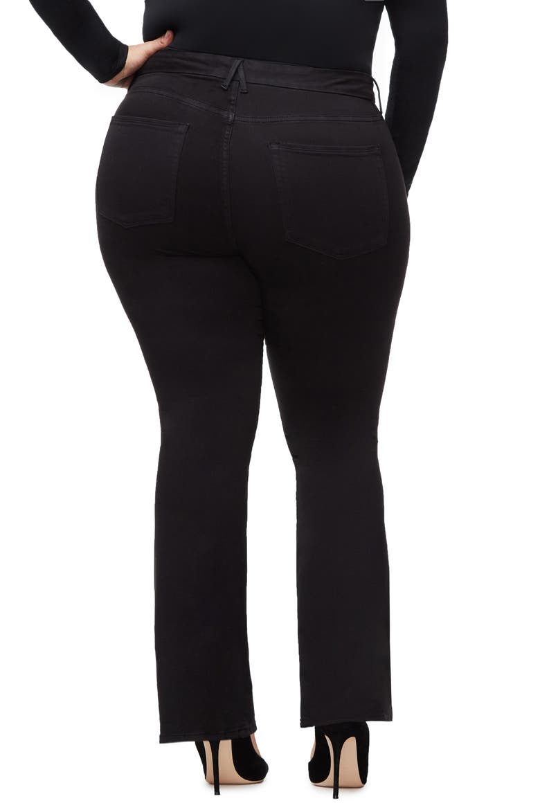 Good Flare Jeans, Alternate, color, BLACK001