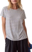 Marine Layer Swing Stripe Crewneck T-Shirt