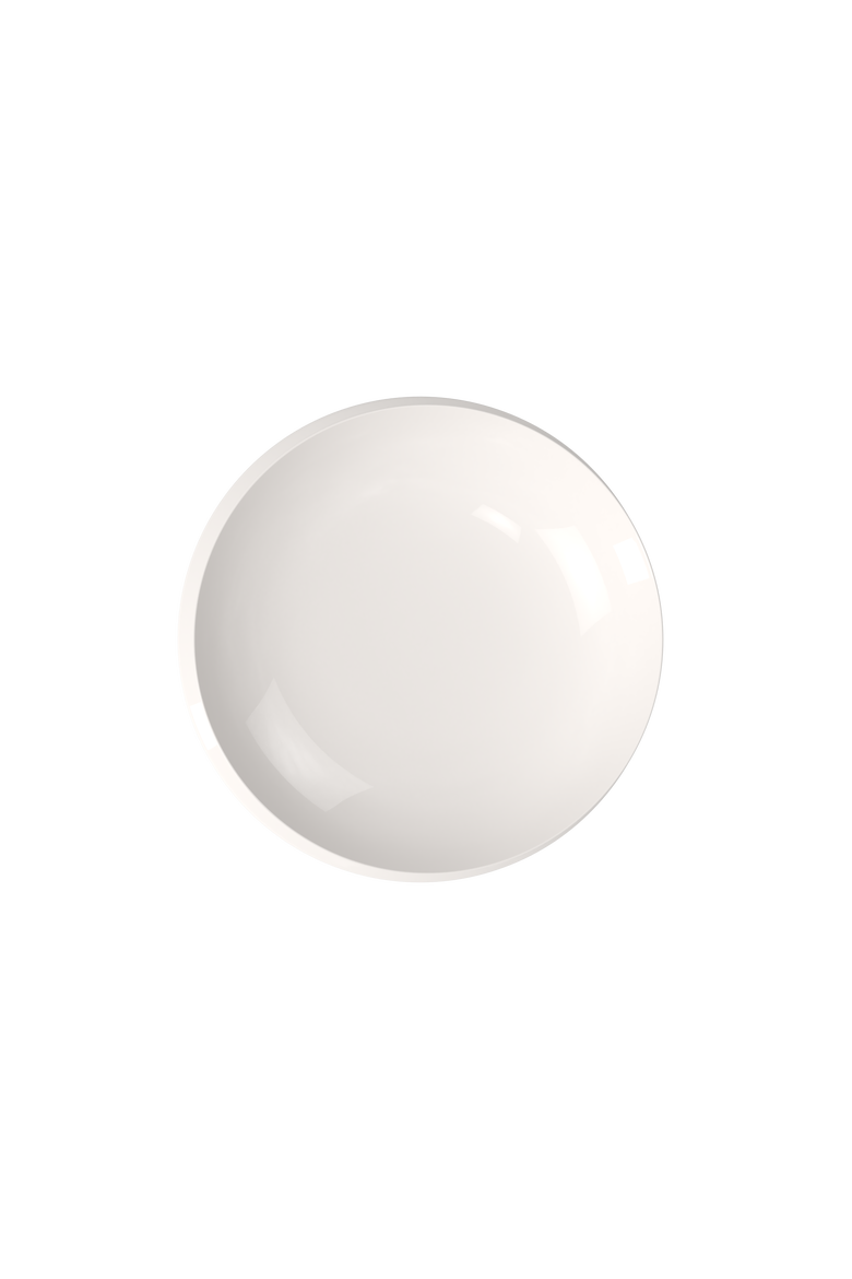 NewMoon Shallow Bowl, Alternate, color, white