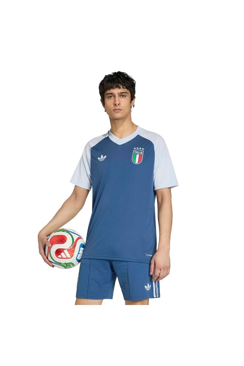 Men's adidas Blue Italy National Team 2026 Pre-Match Top, Main, color, Blue