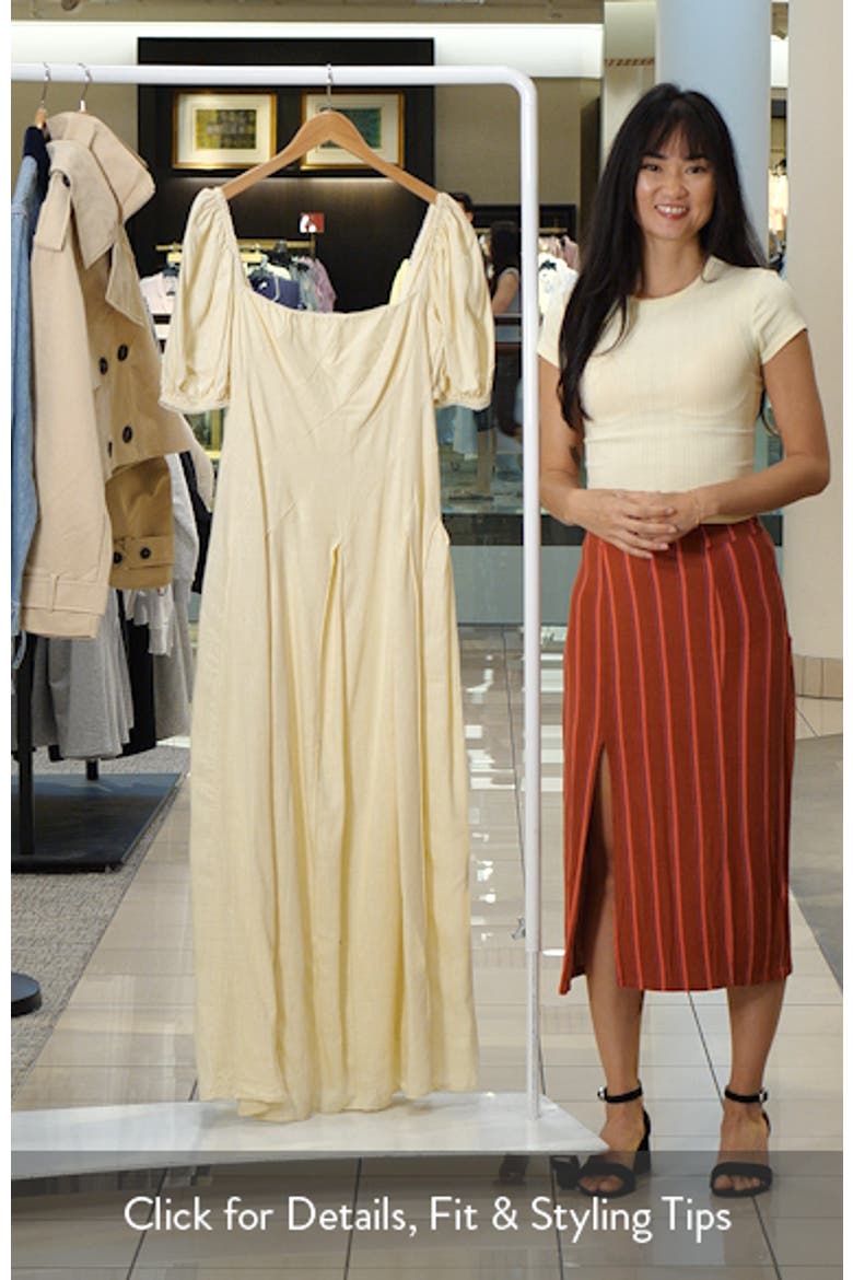 Kinlee Puff Sleeve Maxi Dress video