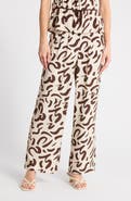 DR2 by Daniel Rainn Abstract Espresso Print Pants