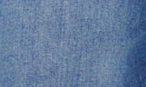 Hint Of Blu Patch Pocket Straight Leg Jeans In Blue