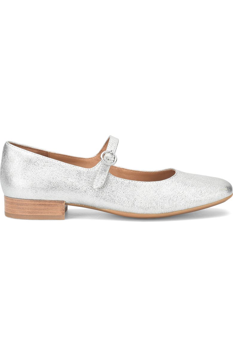 Söfft Elsey Mary Jane, Alternate, color, Silver Metallic