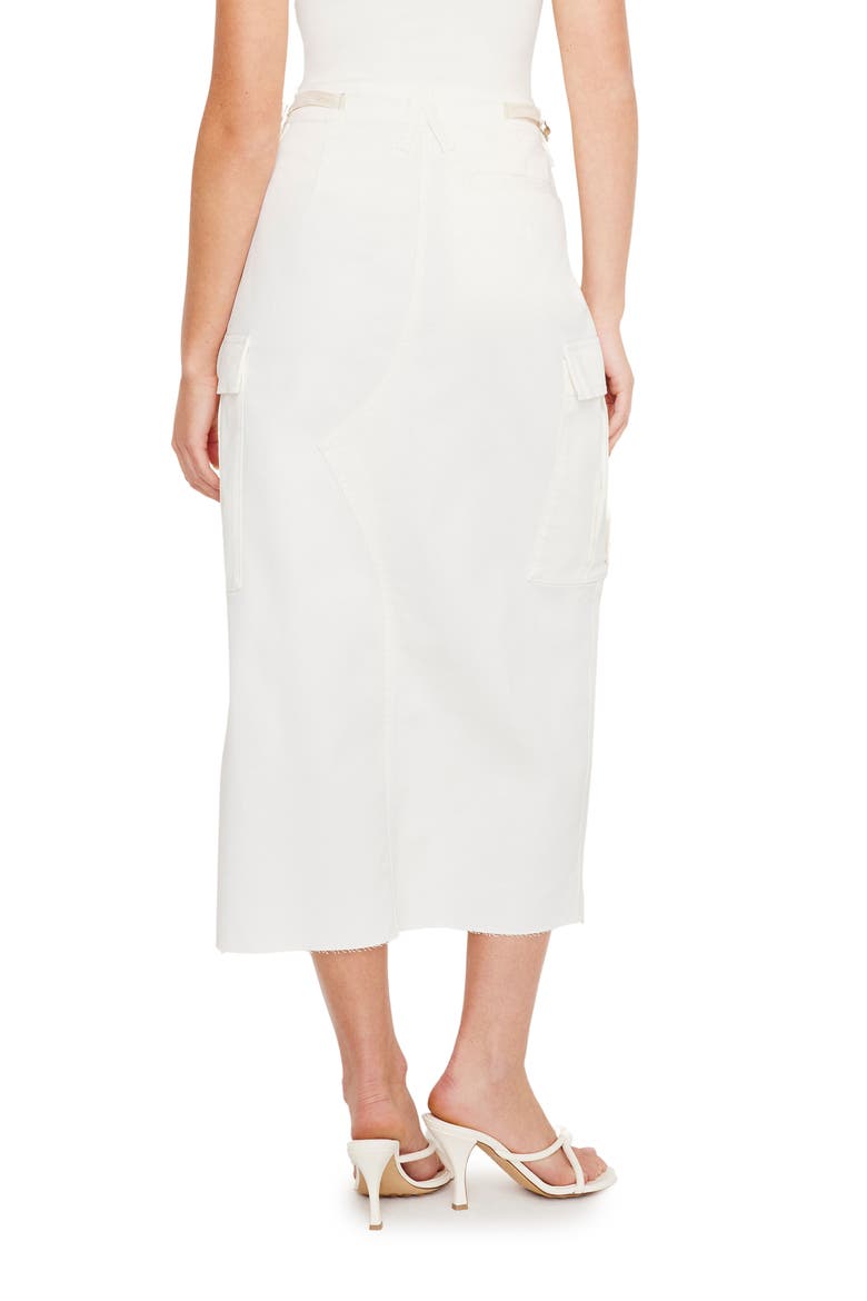 Cargo Midi Skirt, Alternate, color, CLOUD WHITE001