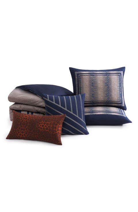 Animal Print Reversible 5-Piece Comforter Set