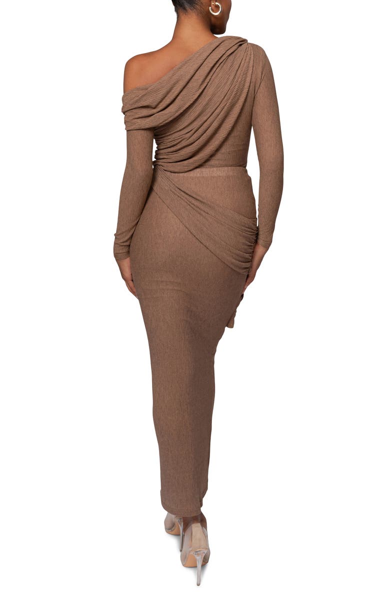 JLUXLABEL Paradise Hills Maxi Skirt, Alternate, color, Brown