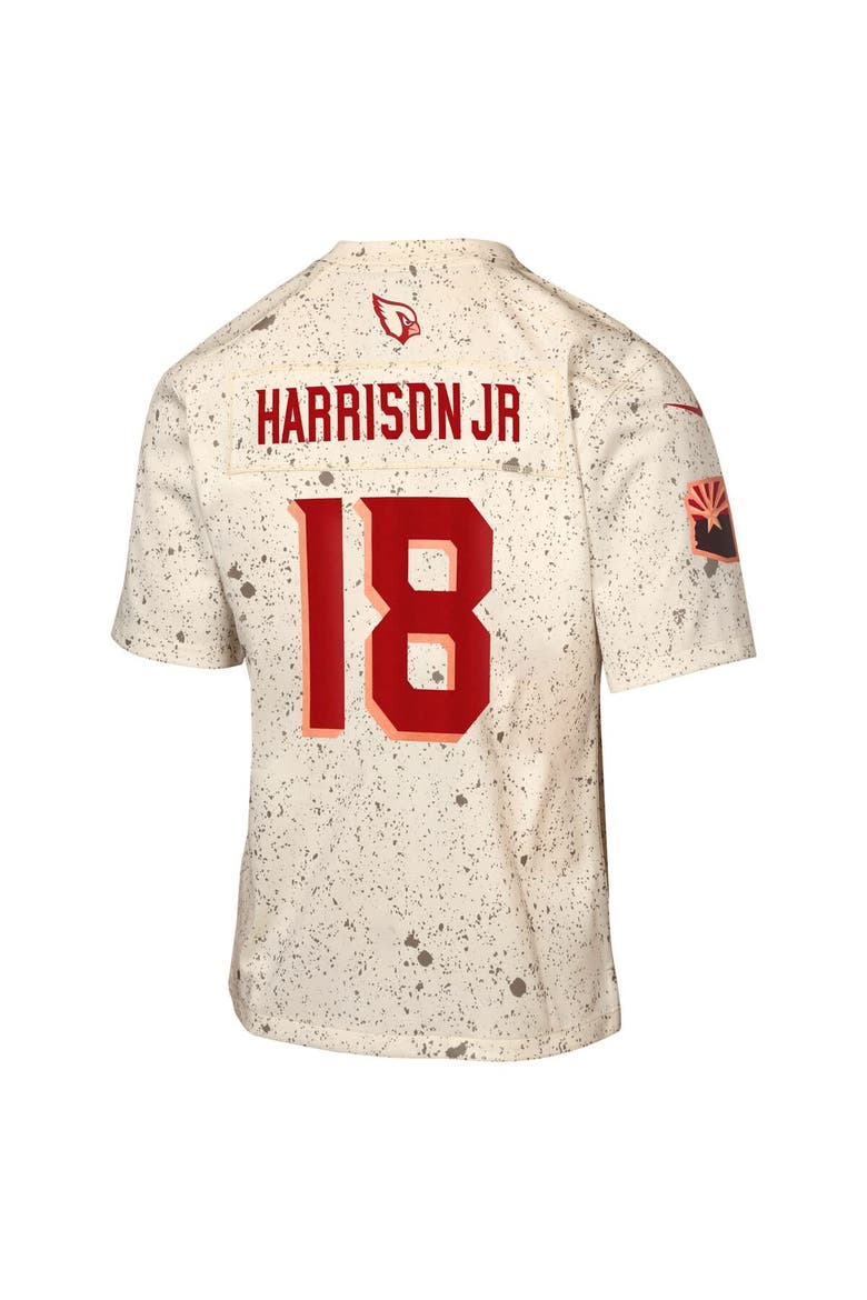 Youth Nike Marvin Harrison Jr. Natural Arizona Cardinals 2025 Rivalries Collection Game Jersey, Alternate, color, Natural