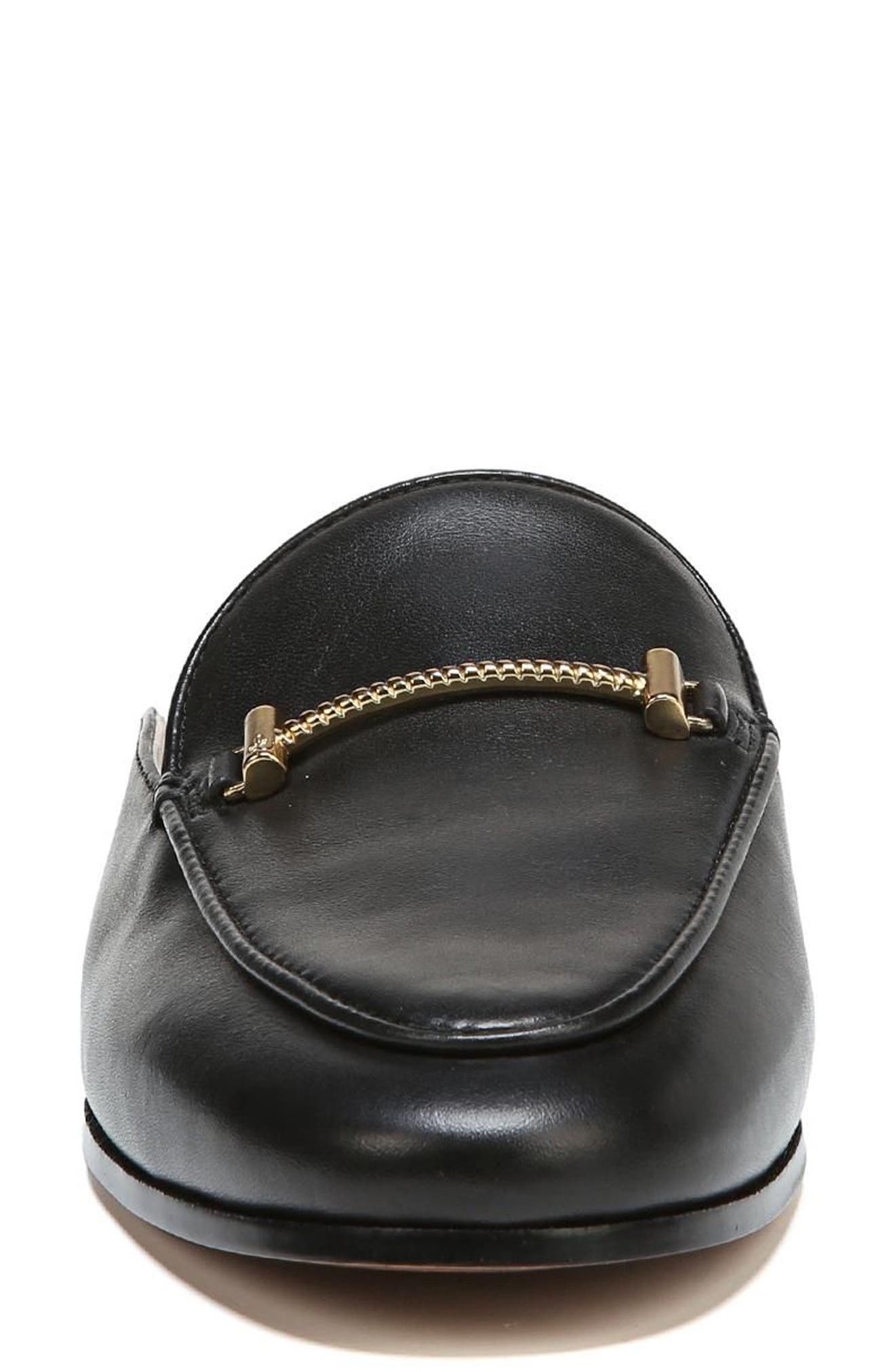 Laurna Mule - Wide Width Available, Alternate, color, BLACK LEATHER