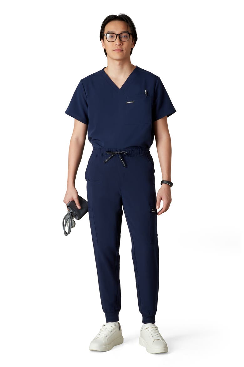 London Jogger Scrub Pants, Alternate, color, Navy