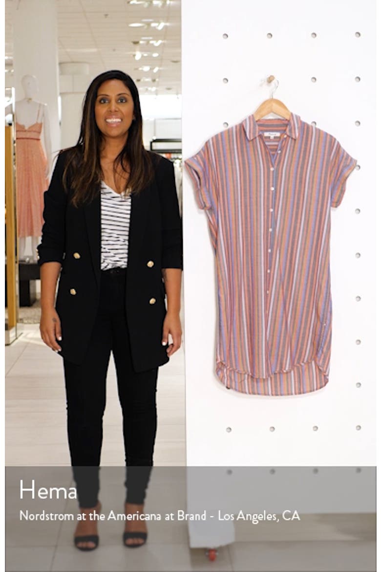 Stripe Central Shirtdress video