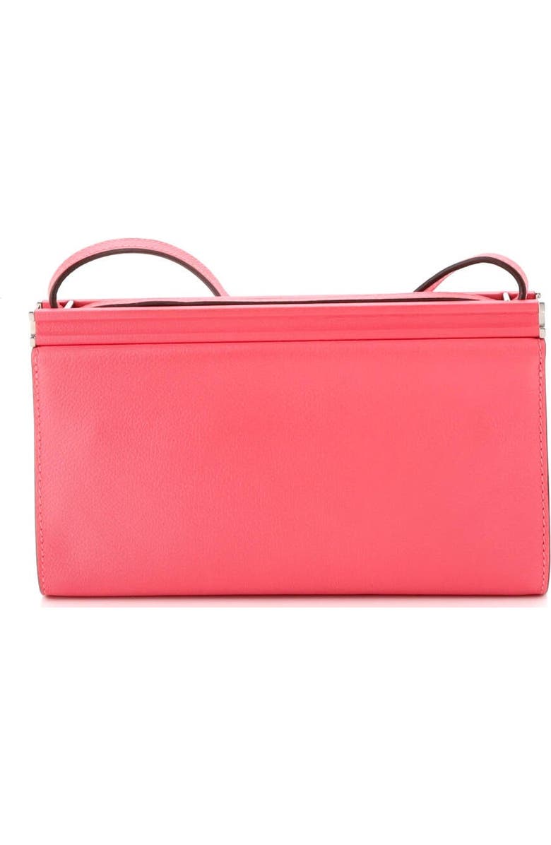 Pre-Owned Hermes Clic-H Shoulder Bag Evercolor 21, Alternate, color, Rose Azalee