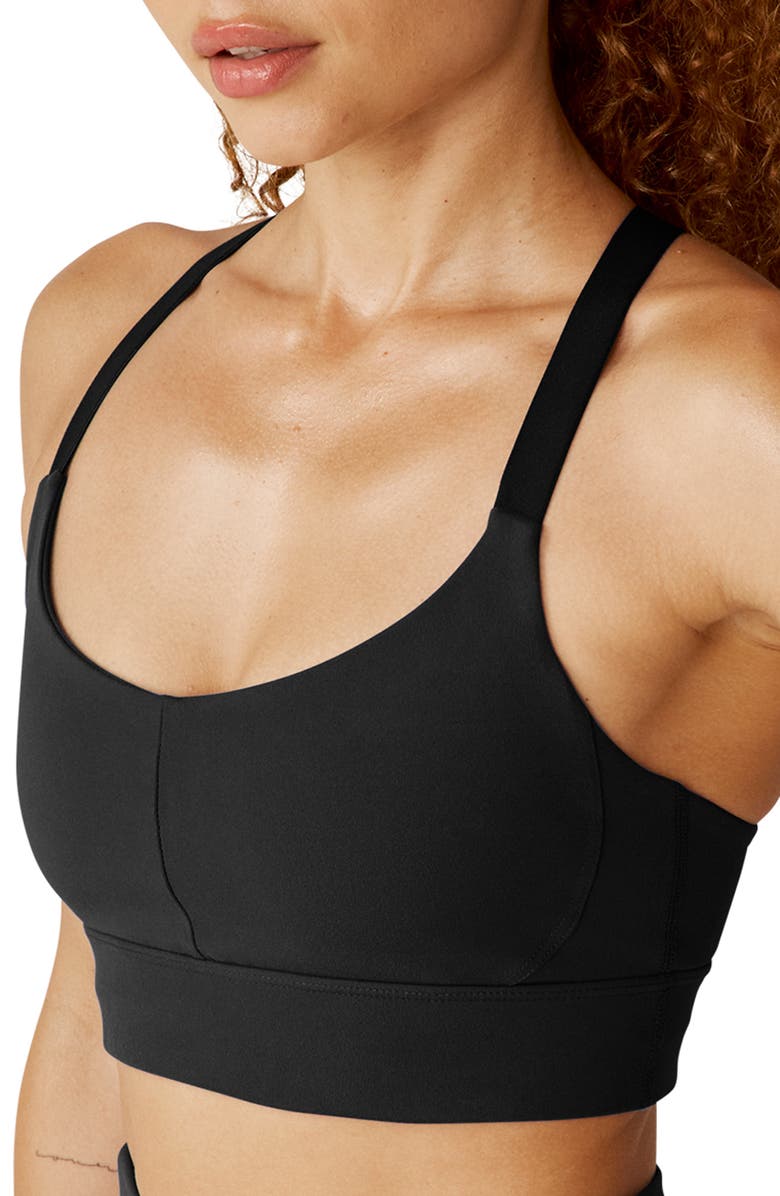 Beyond Yoga Powerbeyond Strive Longline Sports Bra, Alternate, color, 