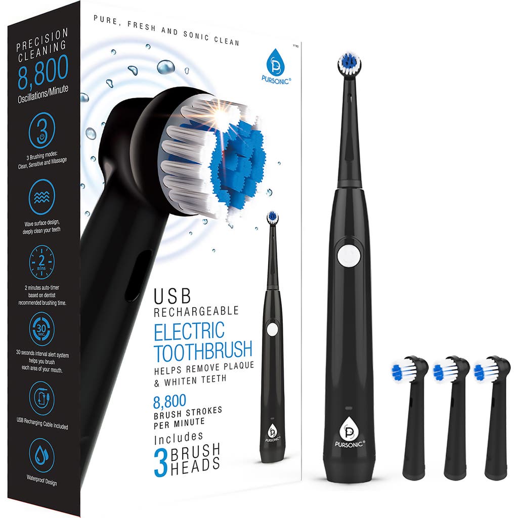 Pursonic Usb Rechargeable Rotary Toothbrush