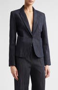 Eleventy Mélange Cotton Stretch Denim Jacket