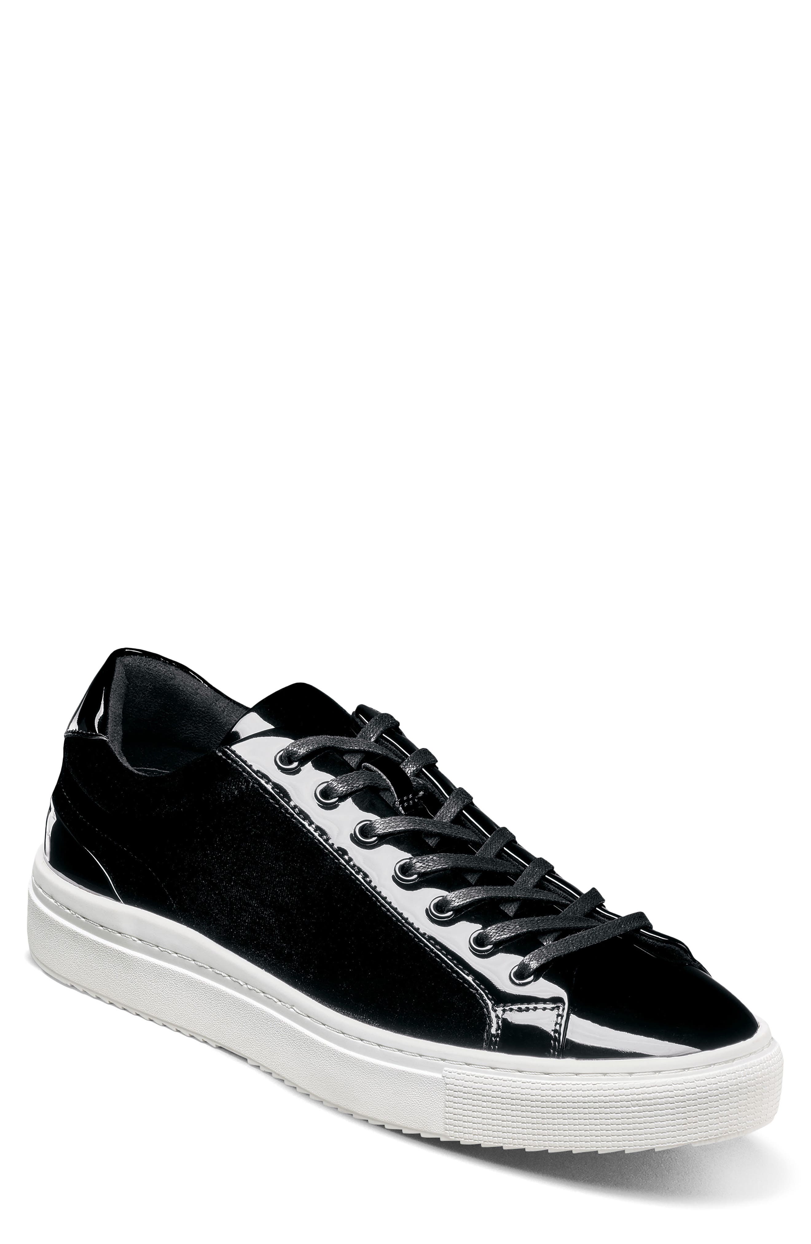 Dante Lace to Toe Sneaker, Main, color, BLACK
